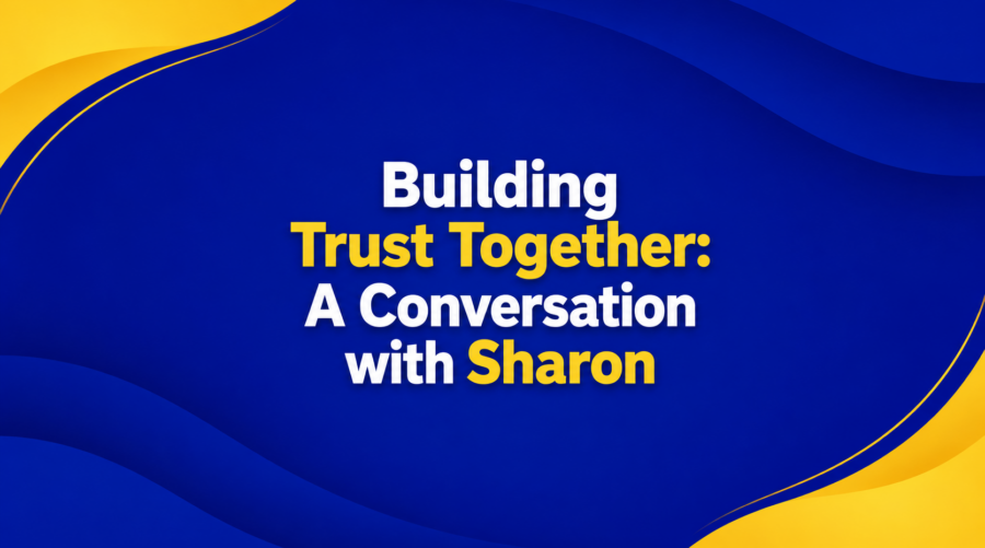 Event: Building Trust Together, a Conversation with Sharon